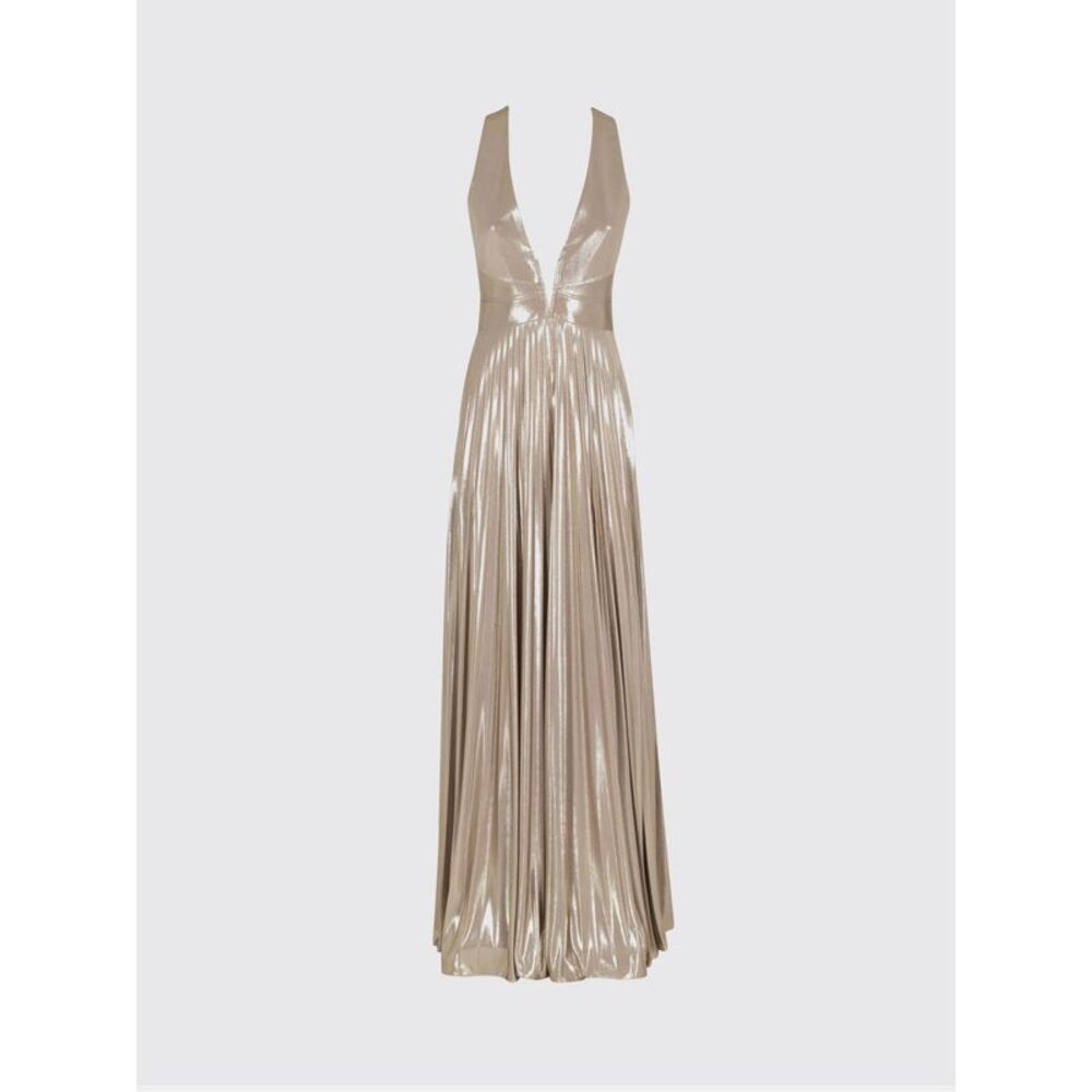 Nissa Dress Woman Gold - Picture 2 of 3